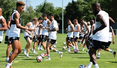 Beşiktaş sabah sahada, akşam salonda çalıştı