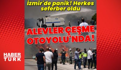 Çeşme’deki yangın ikinci gününde! İzmir-Çeşme Otoyolu’nda Çeşme ve İzmir yönünde ulaşıma kapanan mevkiler var! Rüzgar çalışmaları zorlaştırıyor! | Son dakika haberler | Son dakika haberleri